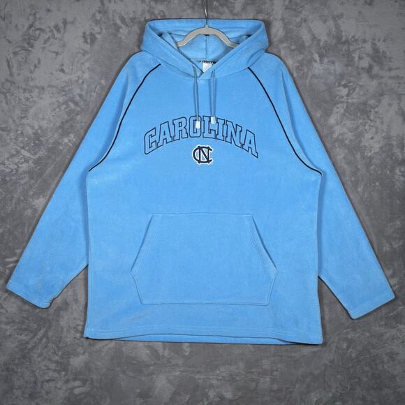 Foot Locker Team Edition UNC Carolina Blue Fleece Hoodie Size XL - Picture 1 of 4